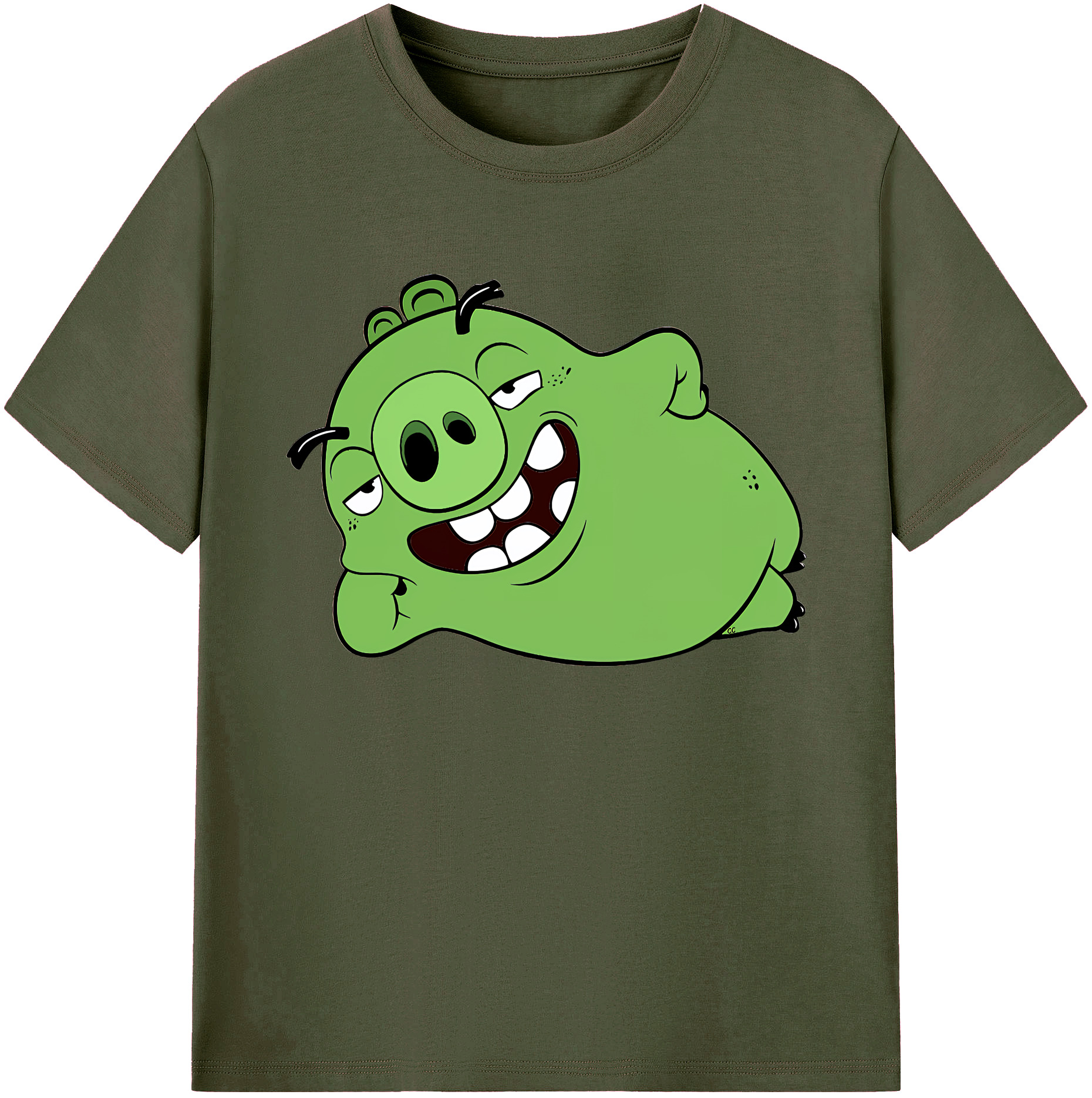 （画像用） Angry Birds アングリーバード 綿100％ メンズ半袖Tシャツ｜肌触りやわらか＆通気性